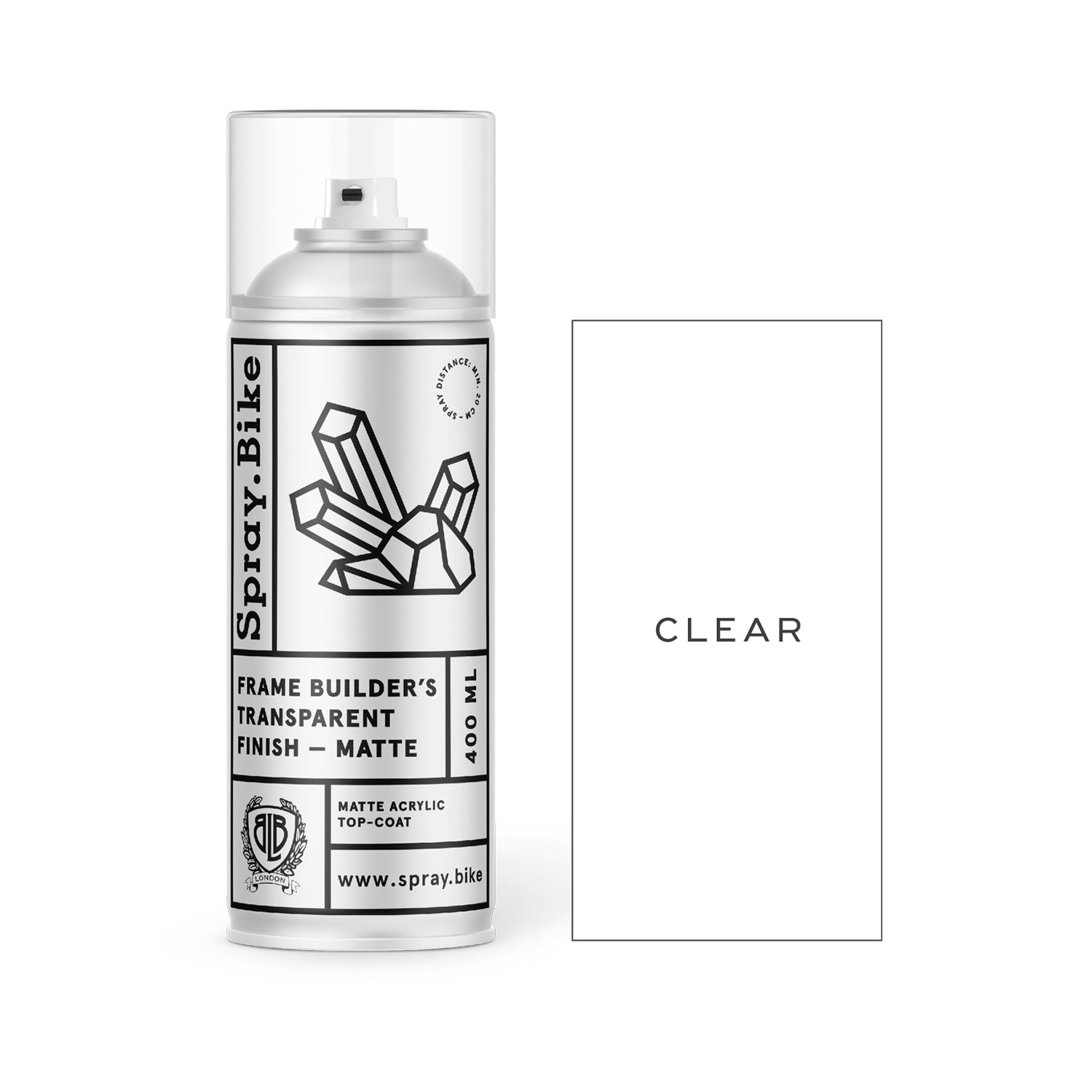 Frame Builder's Transparent Finish - Matt - 400ml