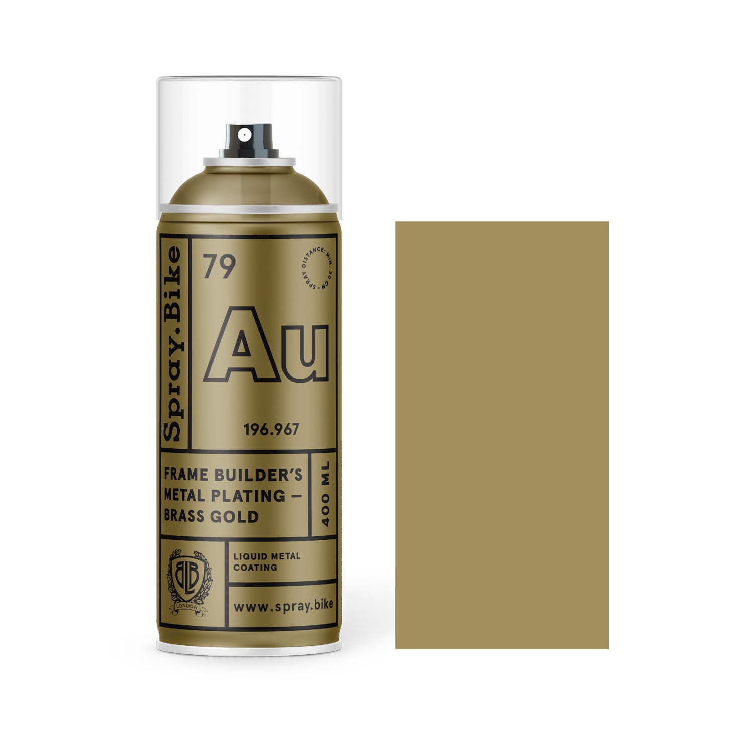 Frame Builder's Metal Plating - Messing Gold - 400ml